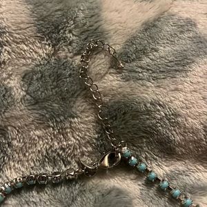 One size , light blue silver